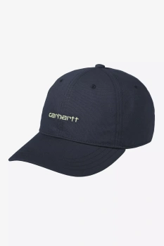 Czapka CARHARTT WIP Canvas Script Deep Night/Gentle Green @I028876-3PLXX