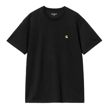 Koszulka CARHARTT WIP Chase / Black/Gold @I026391-00FXX
