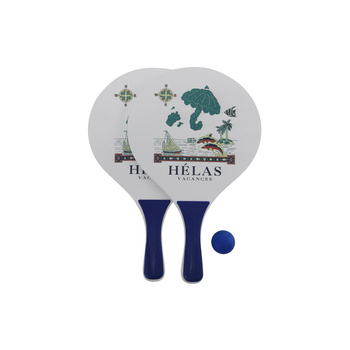 Akcesoria HELAS Vacances Racket White @A06S2D1ACCMSC04