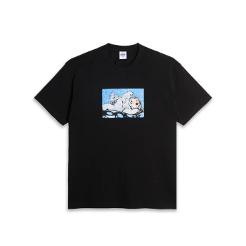 Koszulka POLAR Lazy Bunny /Black