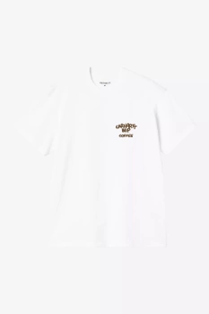 Koszulka CARHARTT WIP Coffee Break White @I037446-02XX