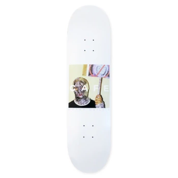 Deck SKATEBOARD CAFE Urban Shapeshifting Reptilian Harry Ogilvie /White