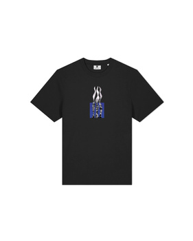 Koszulka POETIC COLLECTIVE Flames / Black @PC-TS-FLM-BLK