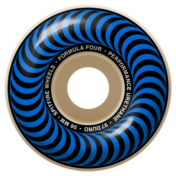 Kółka SPITFIRE F4 97D Classic /Blue/Silver