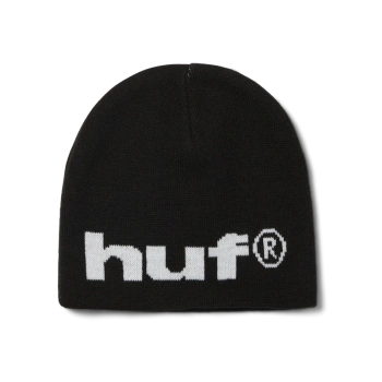 Czapka zimowa HUF 89 Skull /Black White @BN00198-BKWHT