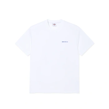 Koszulka POLAR Contrast Doodle White/Ultramarine