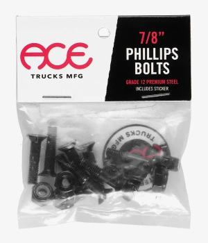 Montażówki ACE Phillips Bolts / Black