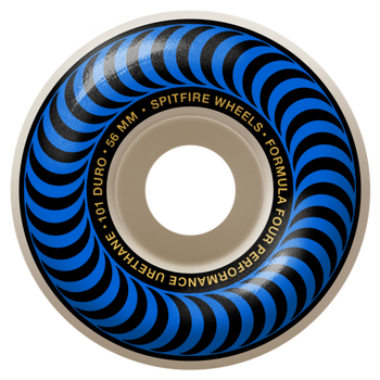 Kółka SPITFIRE F4 99D Swirled Classic Blue/Yellow